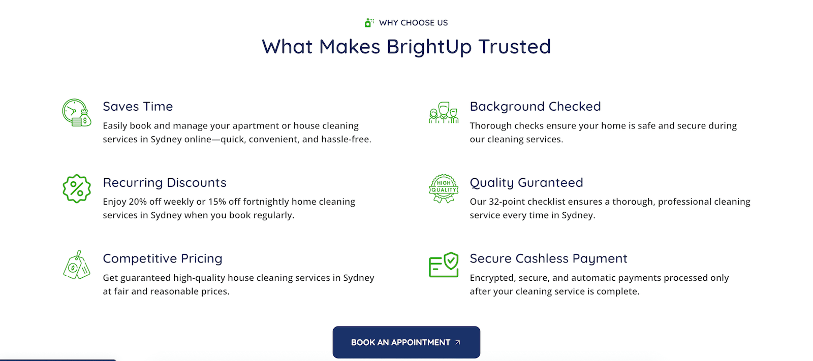 Portfolio cleaning company 6th part