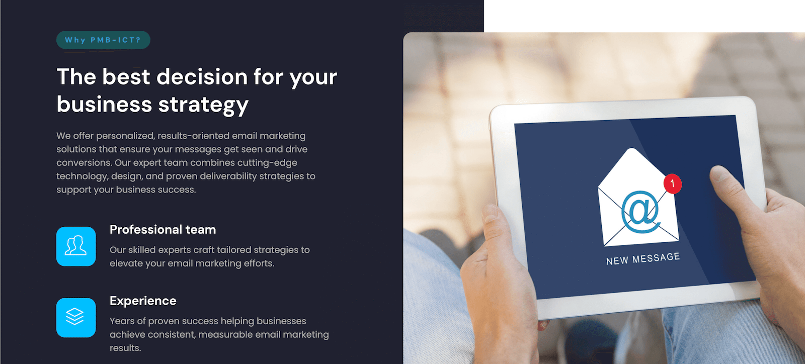 Portfolio Information & Communication Technology website Part 3