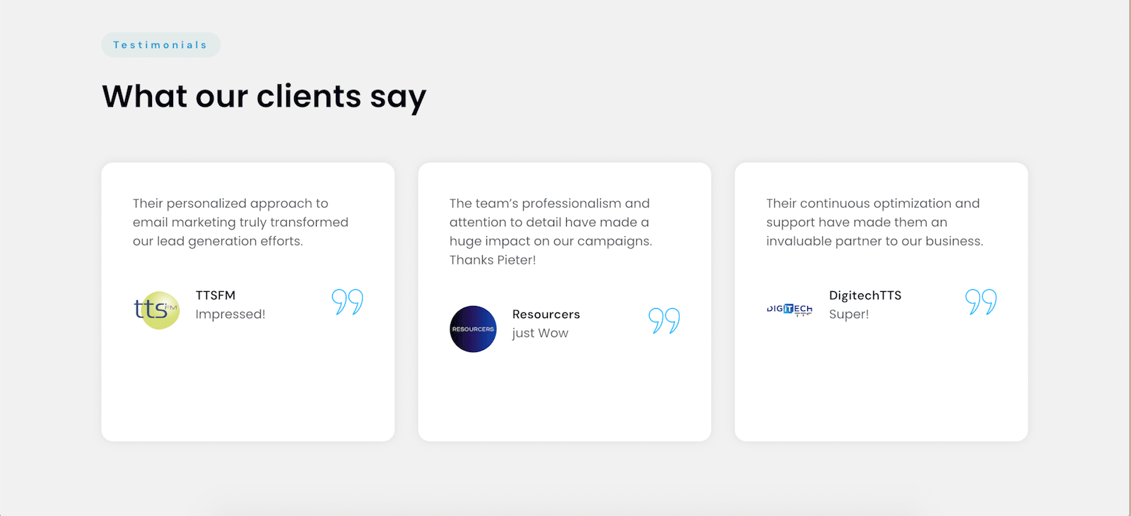 Portfolio Information & Communication Technology website Part 4