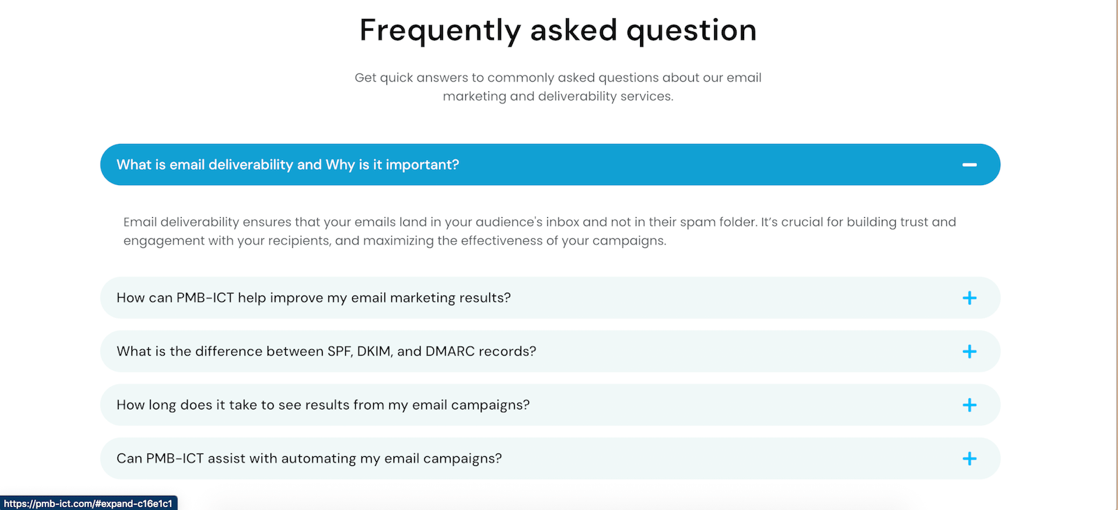 Portfolio Information & Communication Technology website Part 5