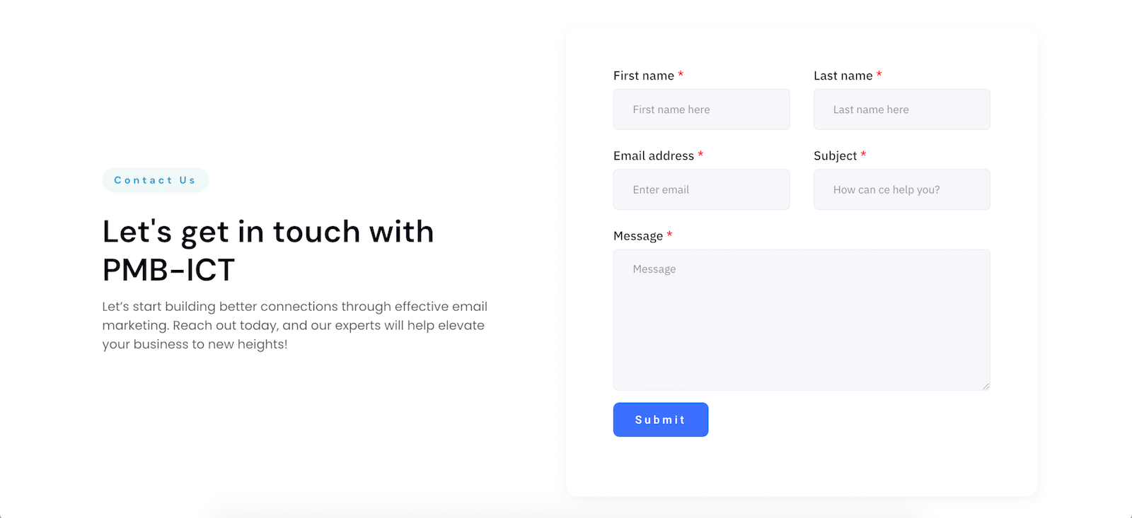 Portfolio Information & Communication Technology website Part 6