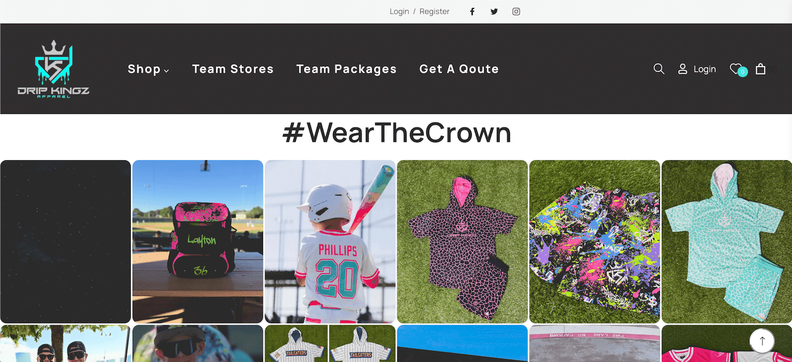 Portfolio Fashion & E-Commerce website part 4