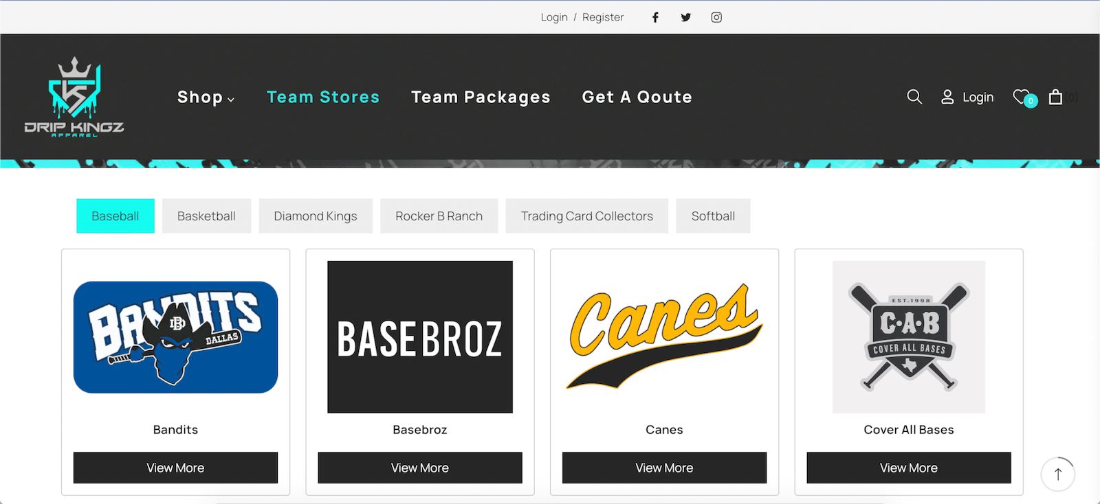 Portfolio Fashion & E-Commerce website part 6