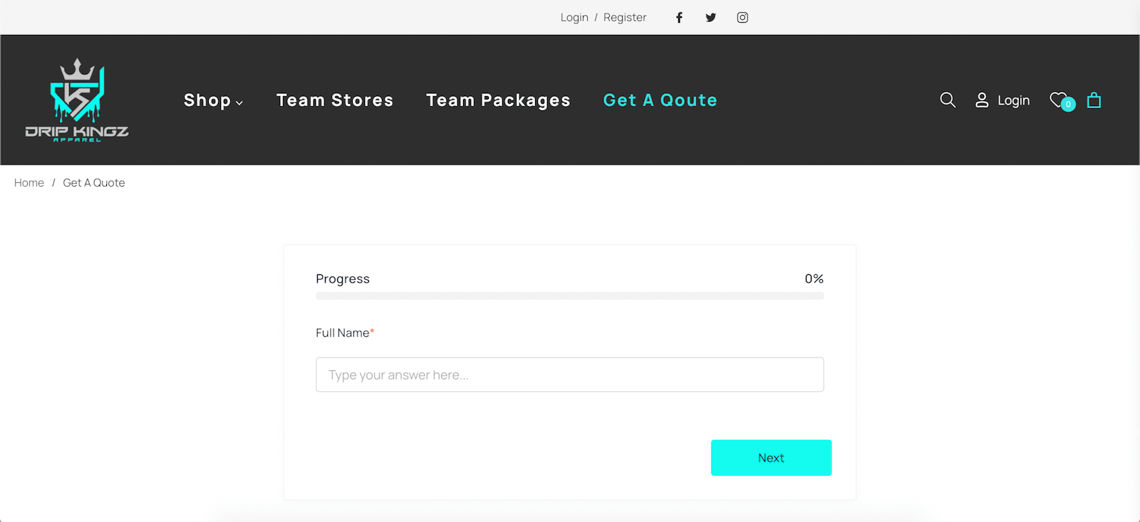 Portfolio Fashion & E-Commerce website part 8