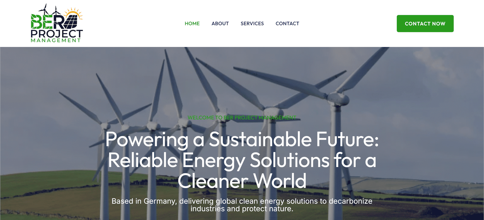 Portfolio sustainable growth website part 1