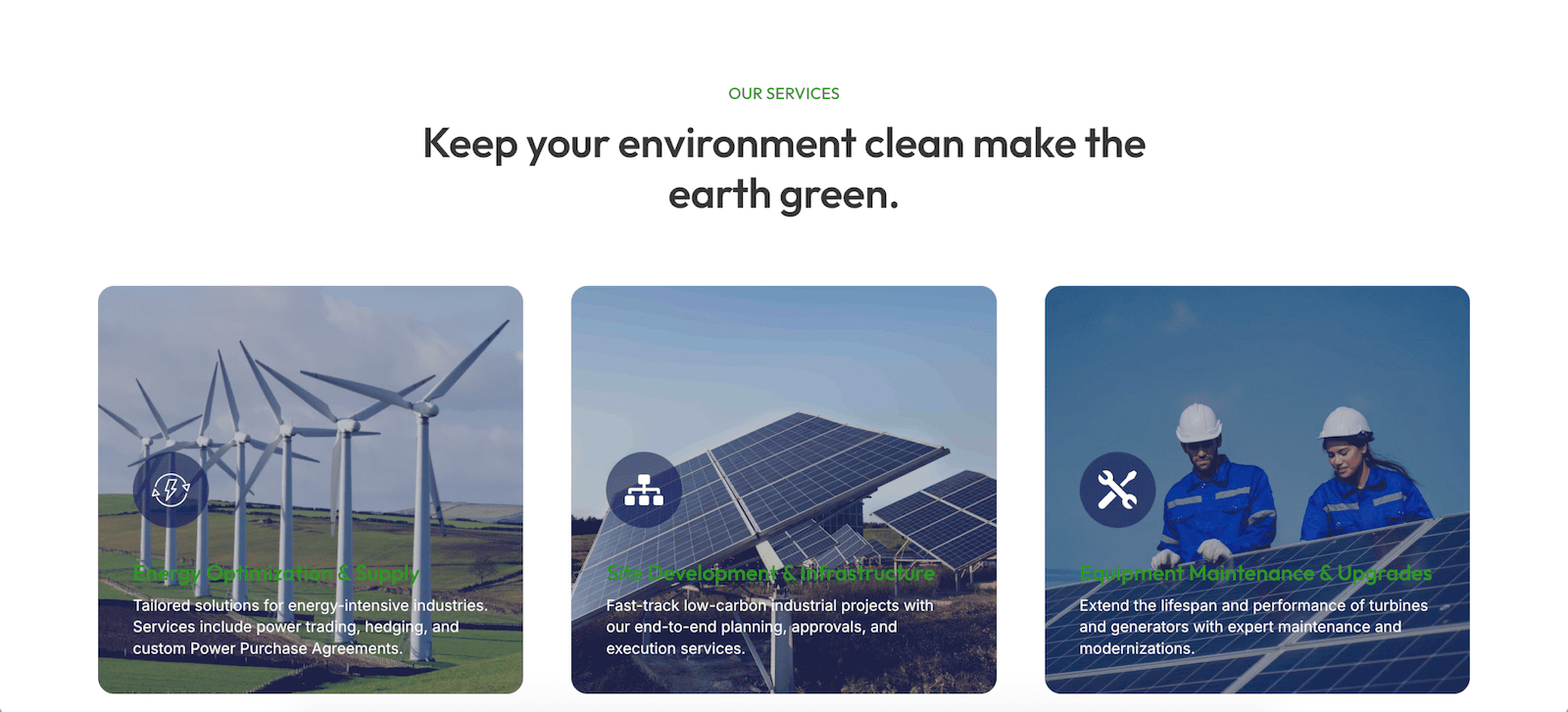Portfolio sustainable growth website part 4