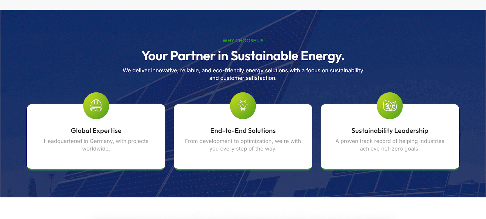 Portfolio sustainable growth website part 6